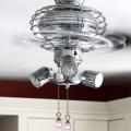 4 Pieces Extender Crystal Light Pull Chain for Ceiling Light Fan