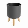 Modern Plant Pots with Legs Holder Floor Standing Potted Flower Pot-1