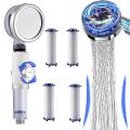 Vortex Shower Head High Pressure with Filters,handheld Turbo Spa A