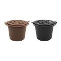 2pcs for Nespresso Line Coffee Machine Refillable Capsules Cups