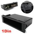 Universal Car Double 1 Din Dash Cup Holder Storage Box for Radio