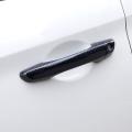 Carbon Fiber Car Door Handle Cover Trim Sticker(2 Buttons)