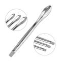 Stainless 15 Pcs Lab Spoon Micro-scoop for Reagent Sampling Mixing