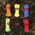 Camping Tent Rope Ground Peg Set Reflective Rope with Rope Buckle,b