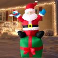 Christmas Santa Claus Christmas Inflatable Decoration Eu Plug