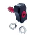 1pcs Titanium Bicycle Seatpost Stopper Disc Stop for Brompton(red)
