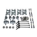 Metal Parts Kit Suspension Arms Steering Knuckle Drive Shaft,titanium