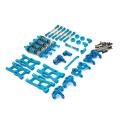 Front and Rear Shock Absorbers C-shaped Seat Rc Car Upgrade ,blue