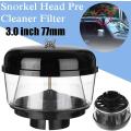 3 Inch 77mm Water Trap Snorkel Head Pre Cleaner Ram Sand Cup