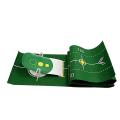 Indoor Outdoor Training Golf Hitting Carpet Golf Practice Mat,green