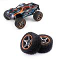 2pcs Rc Car Tires Front and Rear Wheels Tires for Wltoys 104009