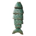 Colored Kois Wind Chimes Hanging Fish Pendant for Garden Home Decor-a