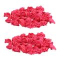 50x Foam Roses Artificial Flower Wedding Bouquet Party Decor Diy Red