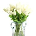 Artificial Flowers,20pcs Tulip Bridal Bouquet for Home Floral Decor