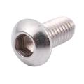 M6x12mm Stainless Steel Hex Socket Button Head Screws 50 Pcs