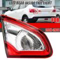 Car Rear Tail Light Inner Left Side for Qashqai 2010-2014 Eu Version