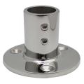 Boat Tube Pipe Base Stainless Steel Marine Support Hardware,25mm