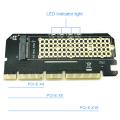 M.2 Nvme Pcie to M2 Adapter Hard Drive Pcie to M2 Adapter Card