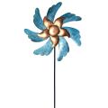 Metal 46inch Wind Spinner Yard Spinners for Garden and Lawn Decor