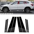 For Bmw- X1 2016-2022 Car Door Bc Pillar Posts Cover Pc Black 10 Pack