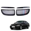 Front Hood Kidney Mesh Grills For-bmw 3 Series E90 E91 05-08 M Style