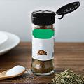 Containers Salt Pepper Seasoning Jar Perfect with Sifter Lid Caps