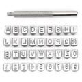 Capital Letters and Numbers Stamp Set, 6mm Leather Craft(6.5mm-36pcs)