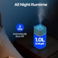 Humidifiers for Bedroom 1l,portable Usb Humidifier for Plants