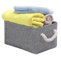 Fabric Storage Basket,foldable Storage Box for Nursery and Home