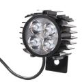 4 Led Electric Bicycle 2-in-1 Horn Headlight Folding Waterproof