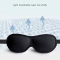2 Pcs Adjustable 3d Stereo Eye Mask, Easy to Carry, Travel, Map, B