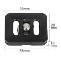 Quick Release Plate for Sirui Tripod with C-10,c-10x,e-10 Ball Heads