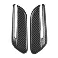 2pcs Car Carbon Fiber Side Turn Signal Cover Trim Fender Sticker