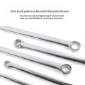 6 Pcs Extra Long Double Ring Box End Spanner Aviation Wrench Set