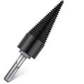 Wood Splitter Drill Bit Removable, Portable Wood Cutting Tool, B