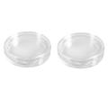 10 Pcs Small Round Transparent Plastic Coin Capsules Box 38mm