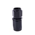 An-6 (an6) Straight Fastflow Stealth Black Hose Fitting