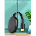 E38 Tv Stick Adapter Wifi Display Dongle Receiver for Miracast-black