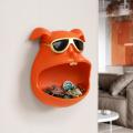 Nordic Sunglasses Method Bucket Wall Decoration Storage Box (orange)