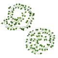 2m Long Artificial Plants Green Ivy Leaves Decoration,grape Leaf