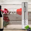 Electric Wine Bottle Opener Stainless Steel Kit ,foil Cutter +stopper