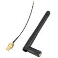 433mhz Antenna 3dbi Gsm Rp-sma Plug Rubber Waterproof