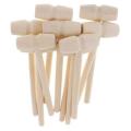 30pcs Mini Wooden Hammer for Lobster Crab and Other Shellfish,solid