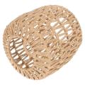Simulated Rattan Lamp Cover Handmade Woven Chandelier Lampshade