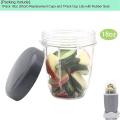 Blender Cups and Flat Lids Replacement Parts for Nutribullet, 1 Pcs