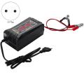 Eu Plug Car Battery Charger 12v 6a 10a Smart Fast Power Charging