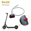 Electric Scooter Tail Light Warning Lamp Led Rear Light