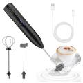 Milk Frother Electric Wand,for Coffee Cappuccino Latte Hot Chocolate