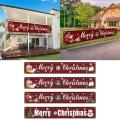 Outdoor Banner Merry Christmas Decor for Home 2020 Christmas-style B