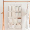 Double-sided Wall Hanging Storage Bags Door Underwear Organizer
